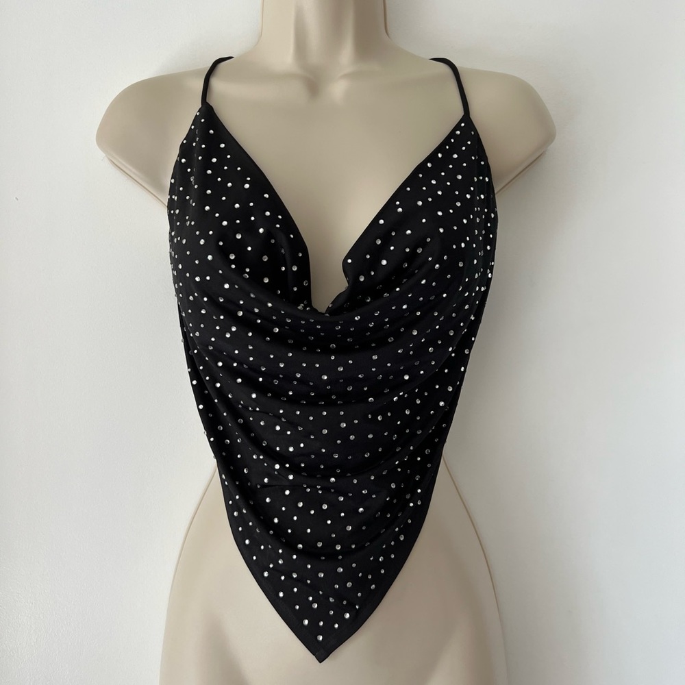 Sequin Crop Top from Revolve